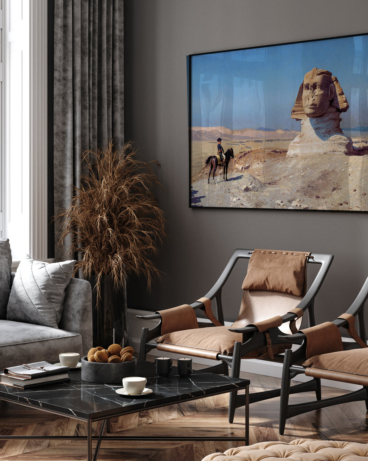 Bonaparte devant le Sphinx - affiche Égypte, Égypte antique - 2