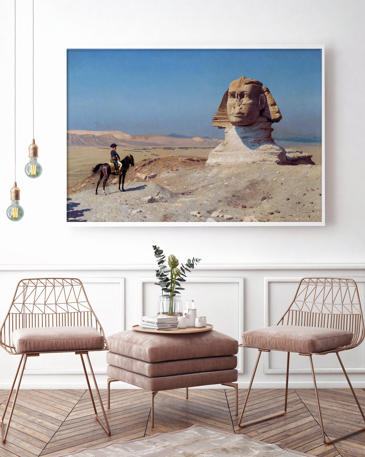 Bonaparte devant le Sphinx - affiche Égypte, Égypte antique - 1