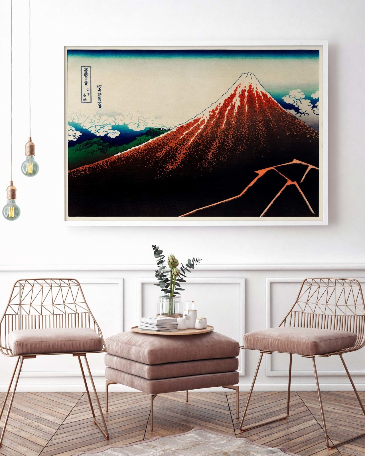 Burza u podnóża Fuji – plakat Japonia