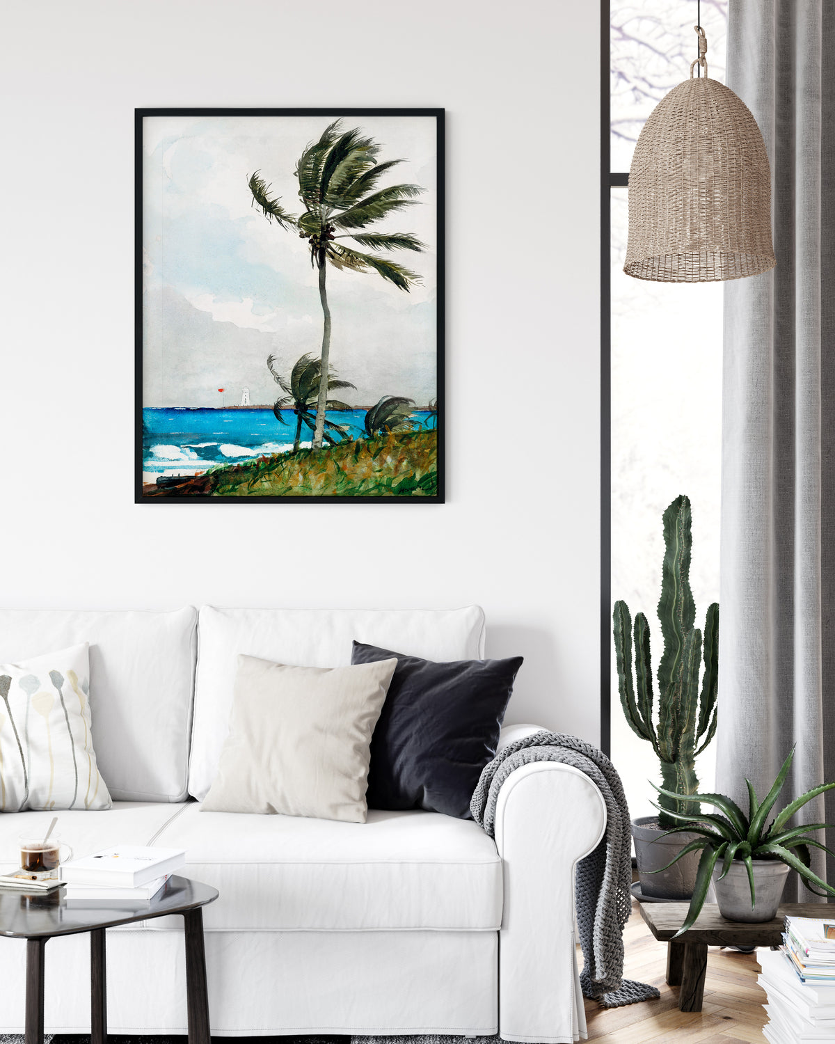 Poster "Palm Tree, Nassau" - art work - 2