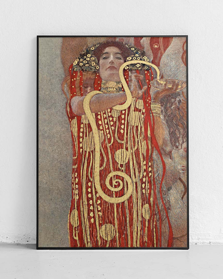 Hygieia Poster by Gustav Klimt - Work of Art - 1