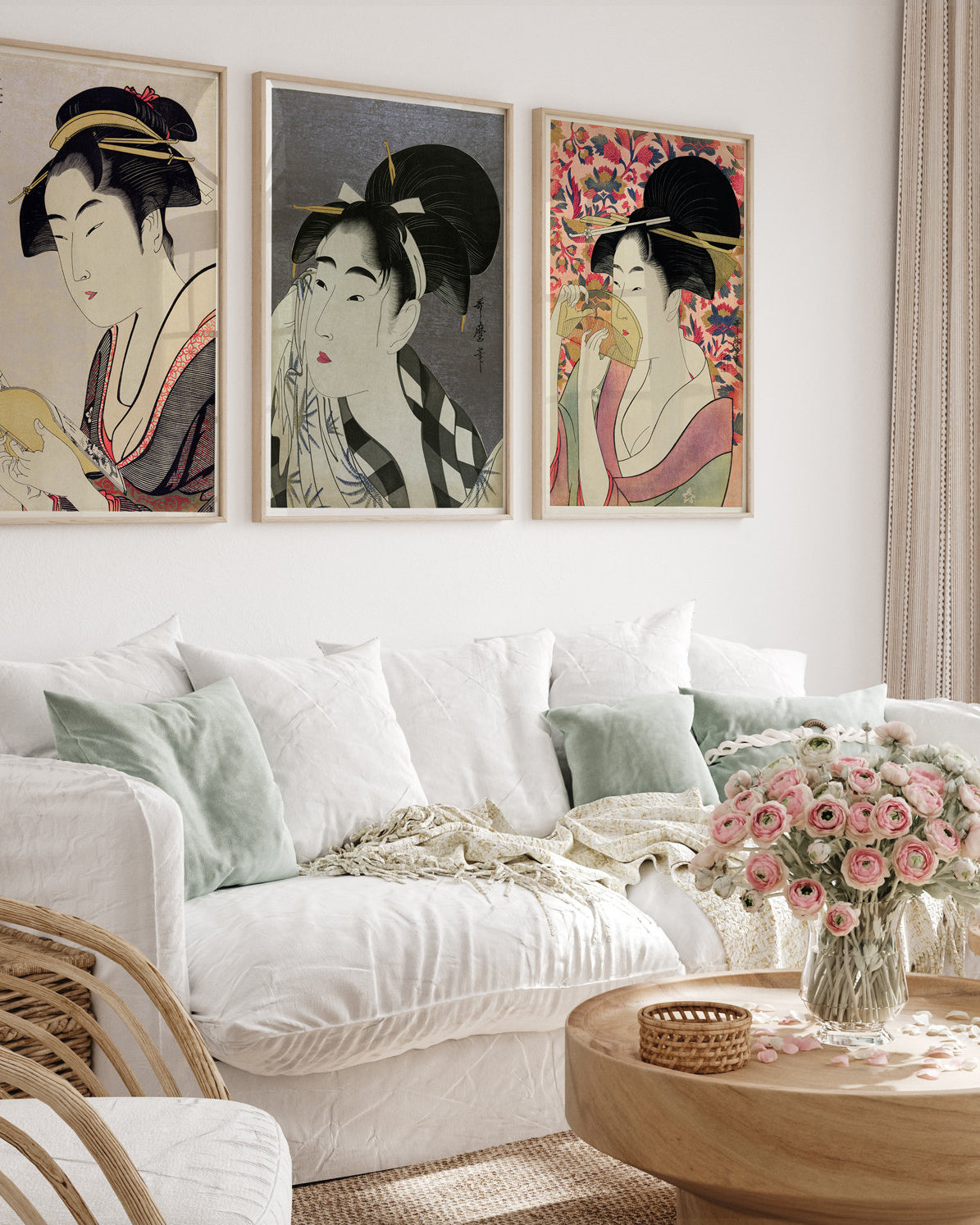 Woman Wiping Sweat - Poster - Japan - 3