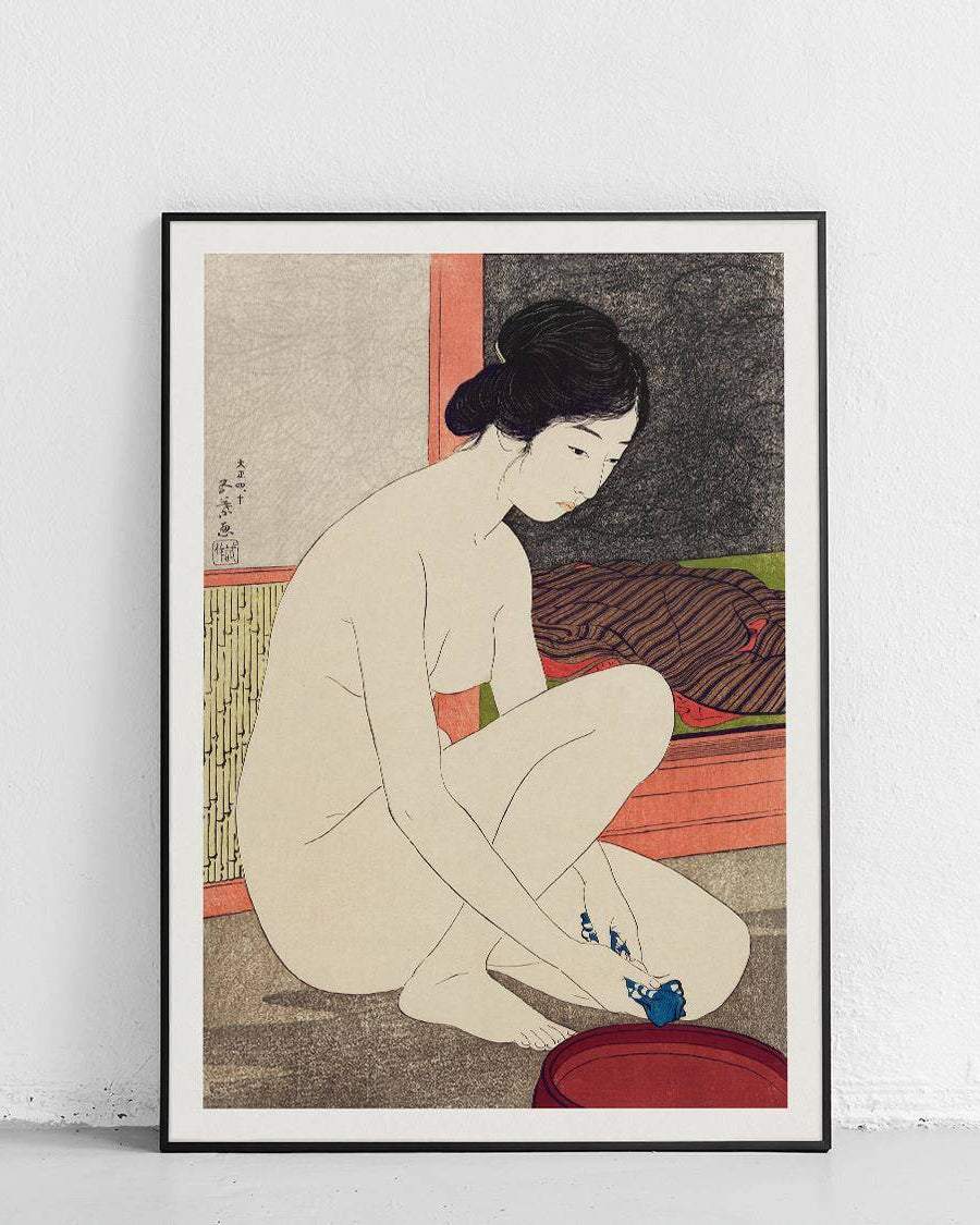 Woman After Bathing - Japan poster - 1