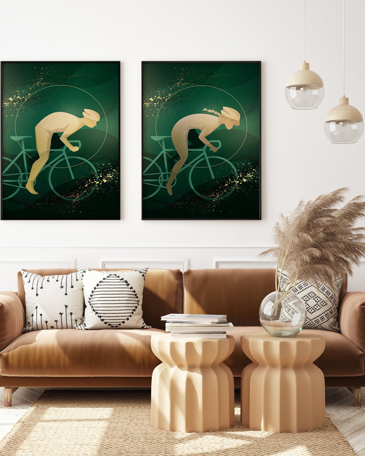 Männer-Radsport - Sportplakat - 3