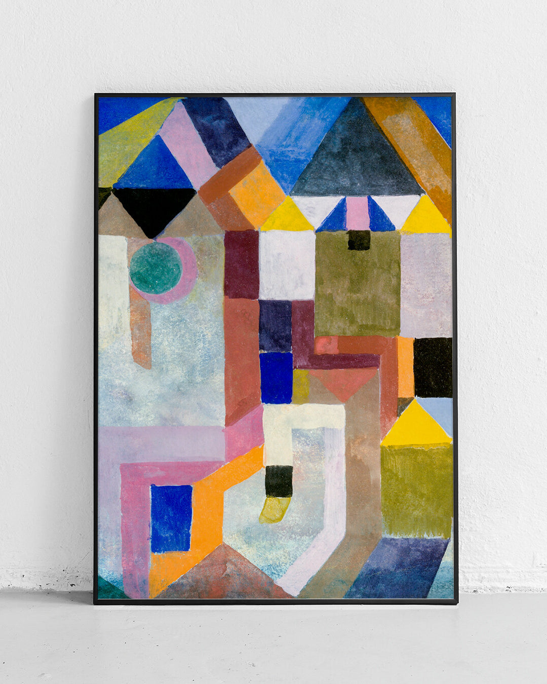Poster “Colorful Architecture” – Paul Klee, artwork - 1