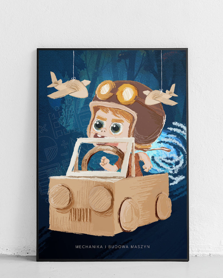 Maschinenkonstrukteur - Poster für Kinder - 1