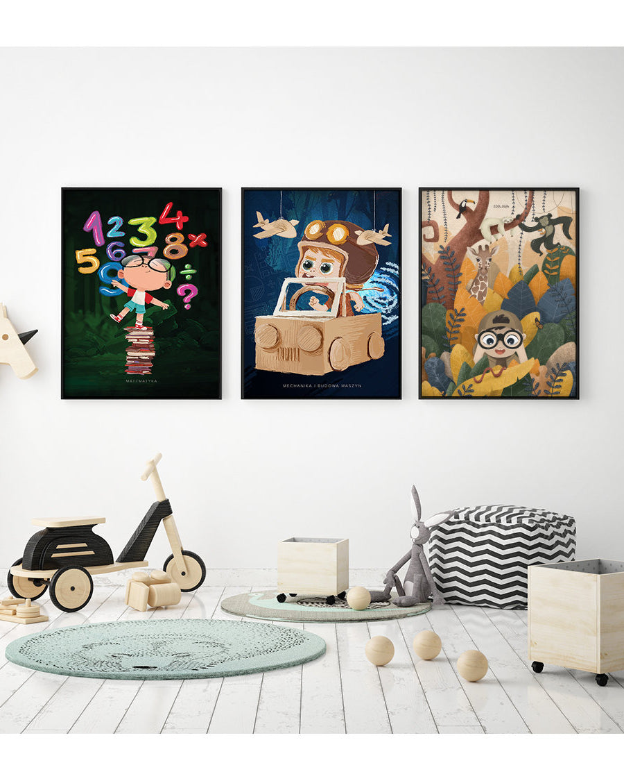 Maschinenkonstrukteur - Poster für Kinder - 3