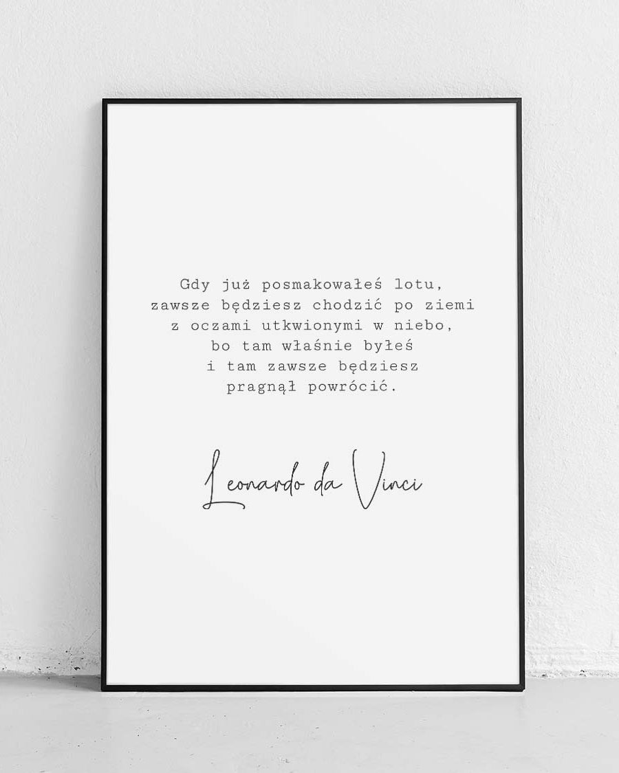 Lot - Poster mit Zitat, minimalistisches typografisches Poster.