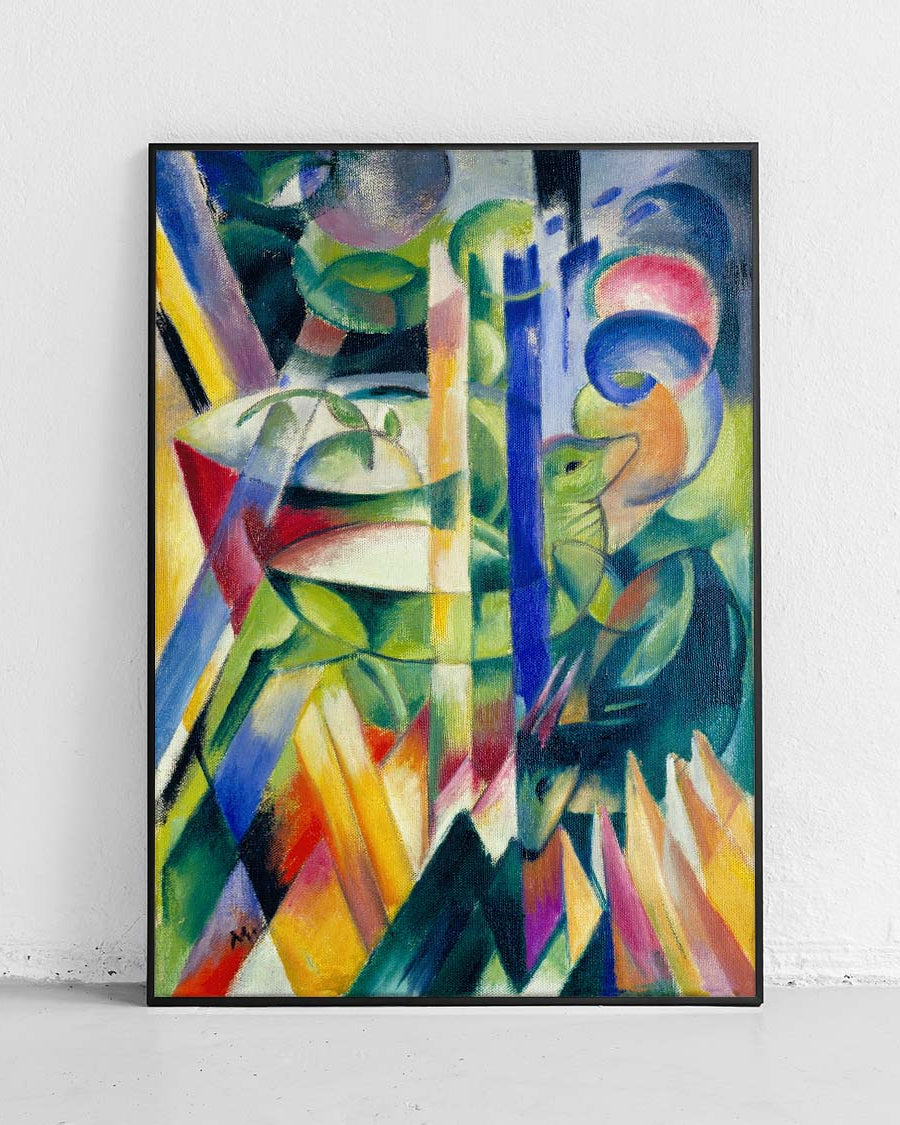 Kleine Bergziegen - Poster, Kunstwerk für das Interieur - 1
