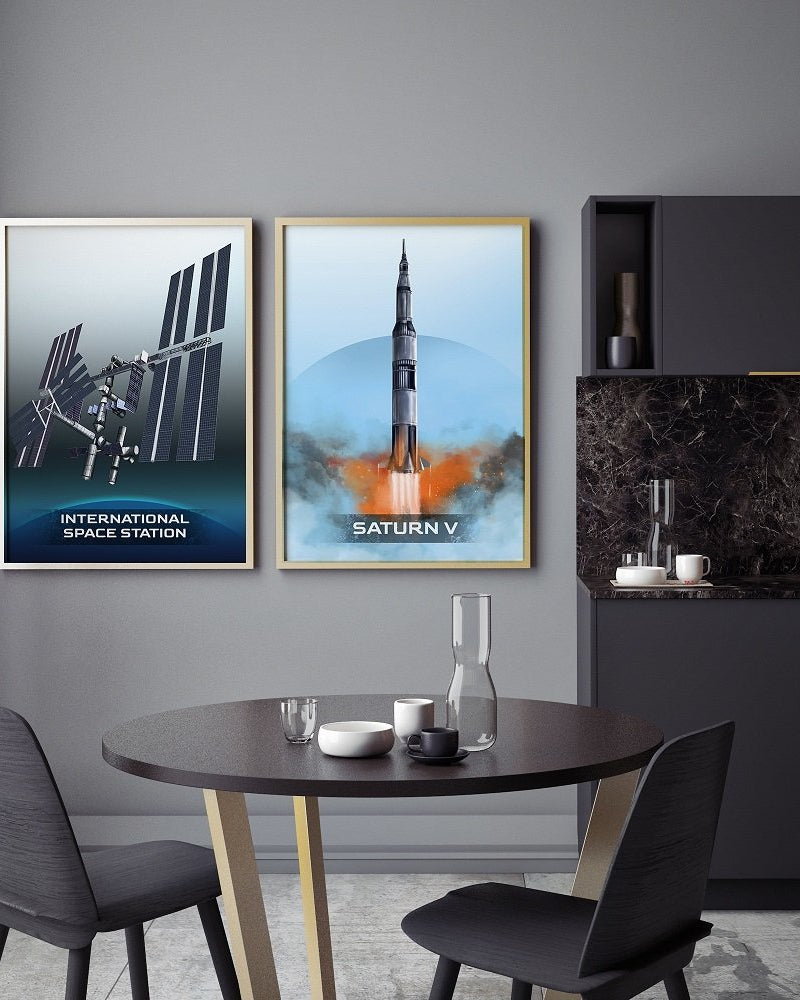 Międzynarodowa Stacja Kosmiczna, plakat Cuda Techniki - 2