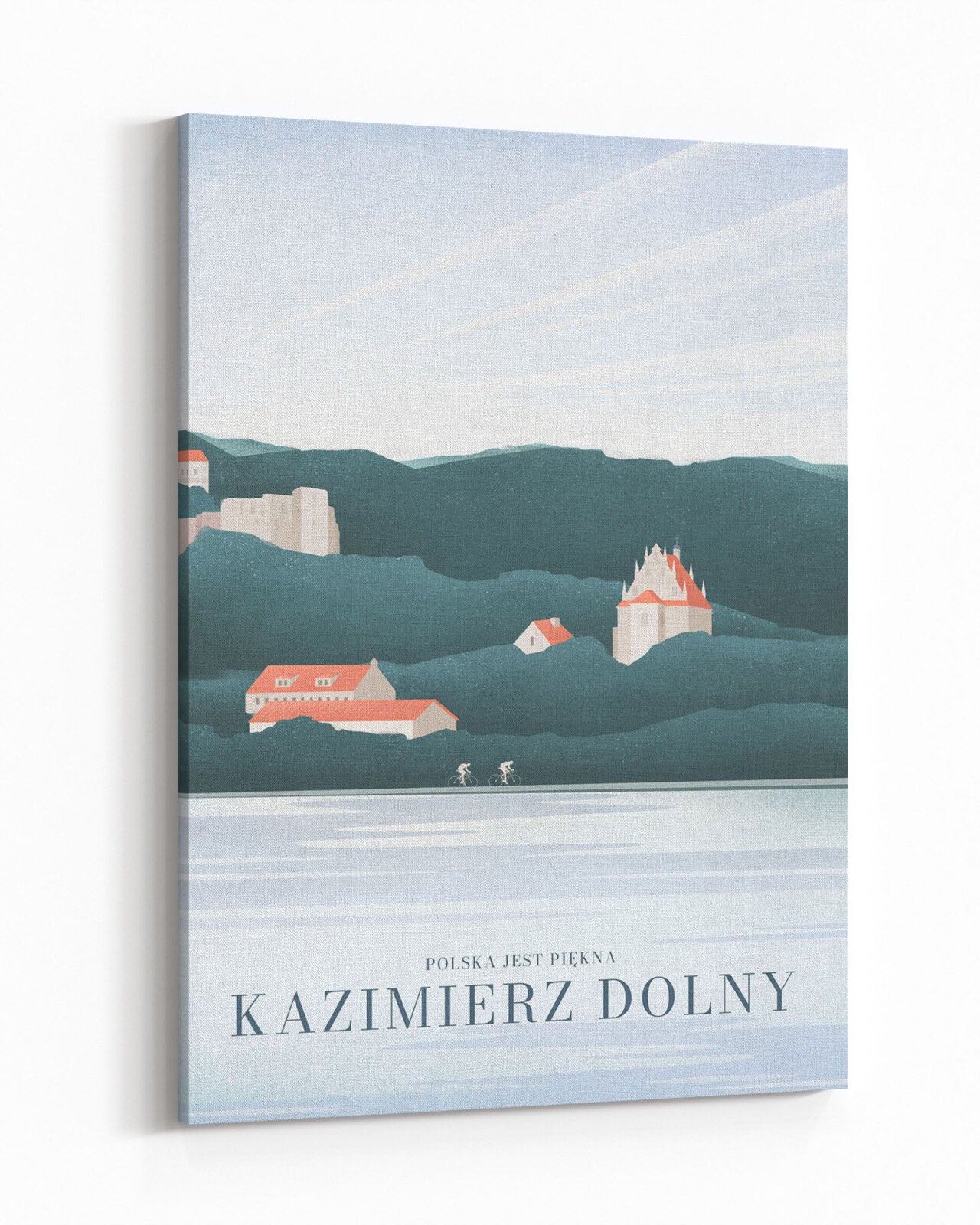 Obraz Kazimierz Dolny, obraz na płótnie portretowy - 1