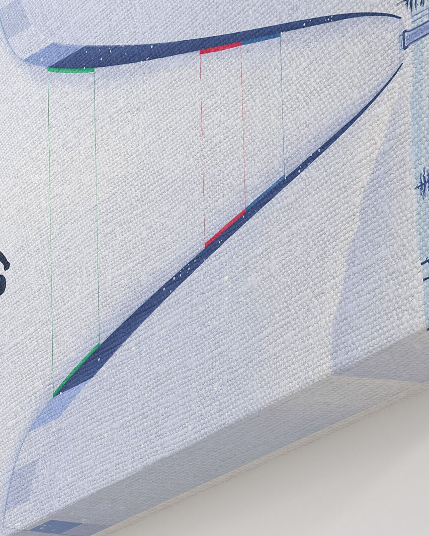 Bild Weichsel - Porträt auf Leinwand - 2