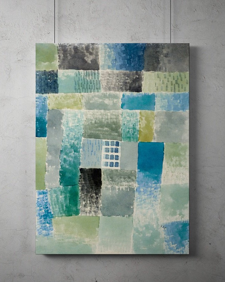Das erste Haus in der Siedlung - Plakat, Kunstwerk - 3