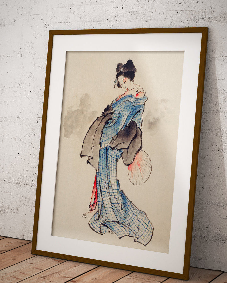 Portret kobiety – plakat Japonia, plakat techniczny - 2