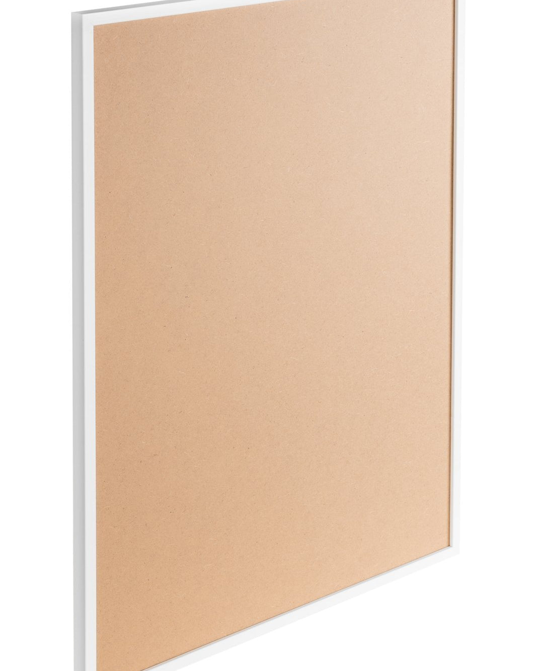 Biała drewniana rama do plakatu technicznego, elegancka i minimalistyczna. - 3