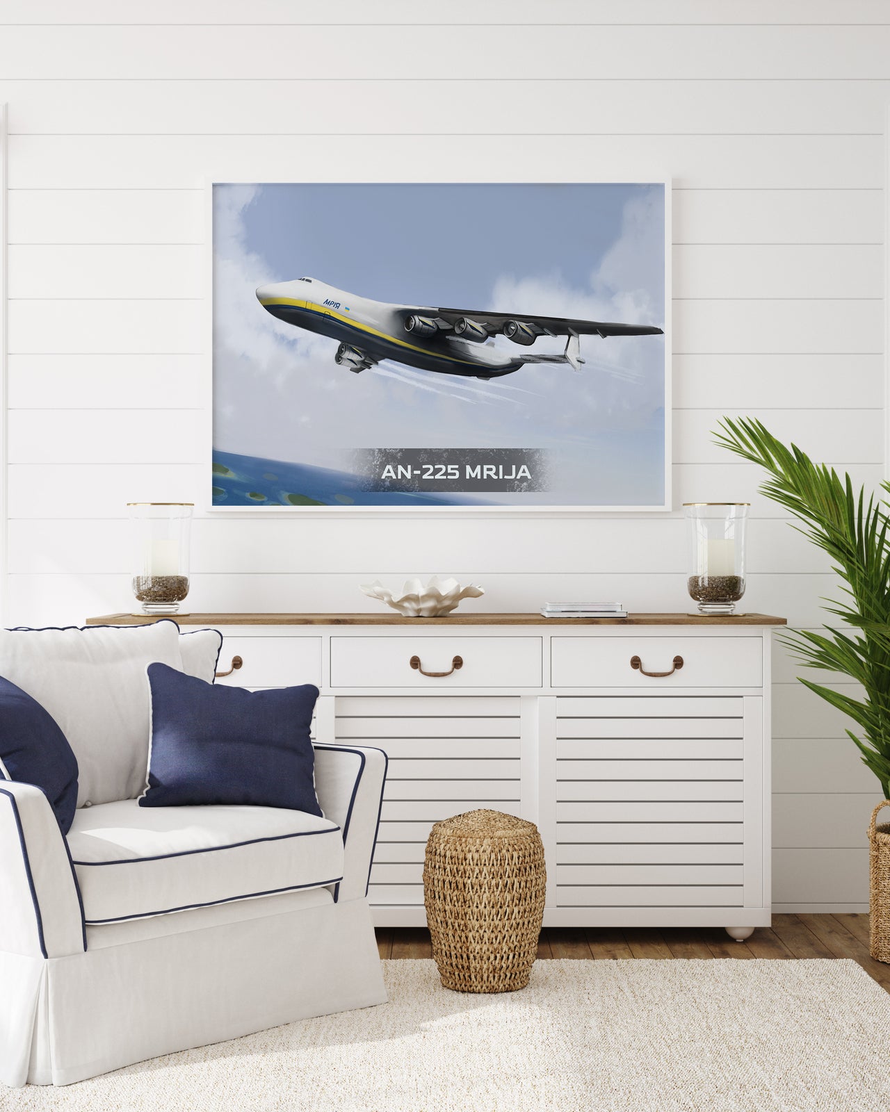 Avion Antonov An-225 Mriya - affiche Merveilles de la technique - 2