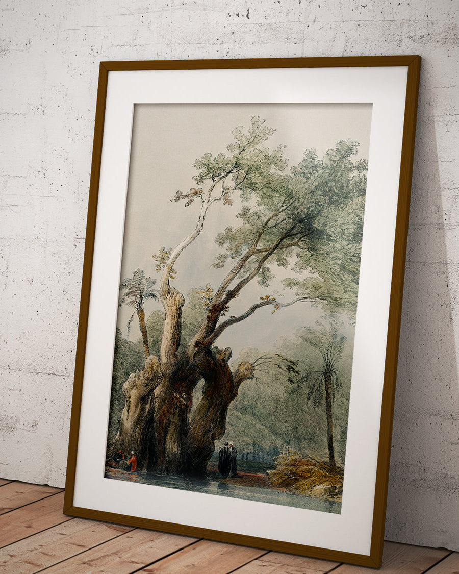 Affiche Arbre sacré de Metereah, Égypte, motif de l’Égypte ancienne - 2