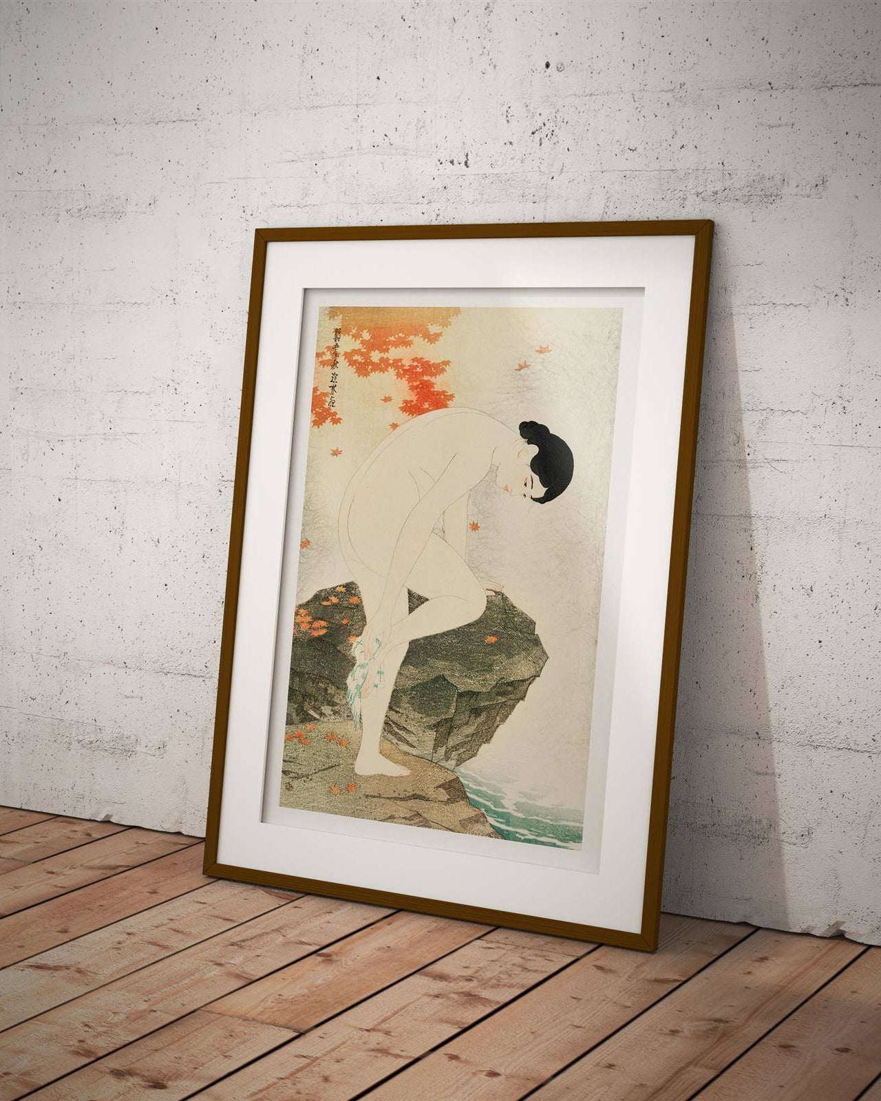 Zapach kąpieli – plakat Japonia, minimalistyczny plakat techniczny - 2