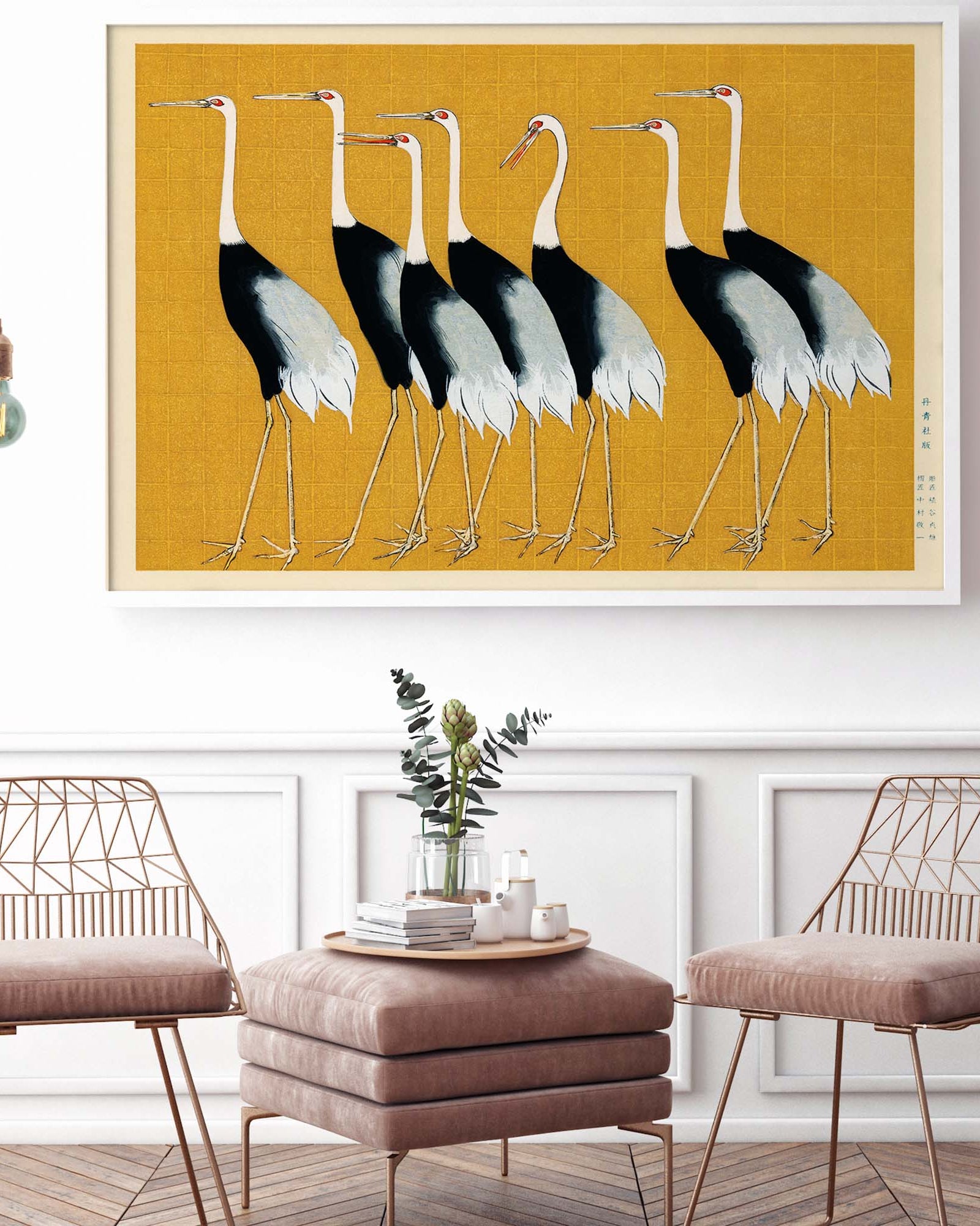 Manchurian Cranes - Poster - Japan - 1