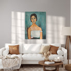 Christina Canvas Print – Elegant Woman in Modern Style - Christina_Canvas do zdrowie.jpg
