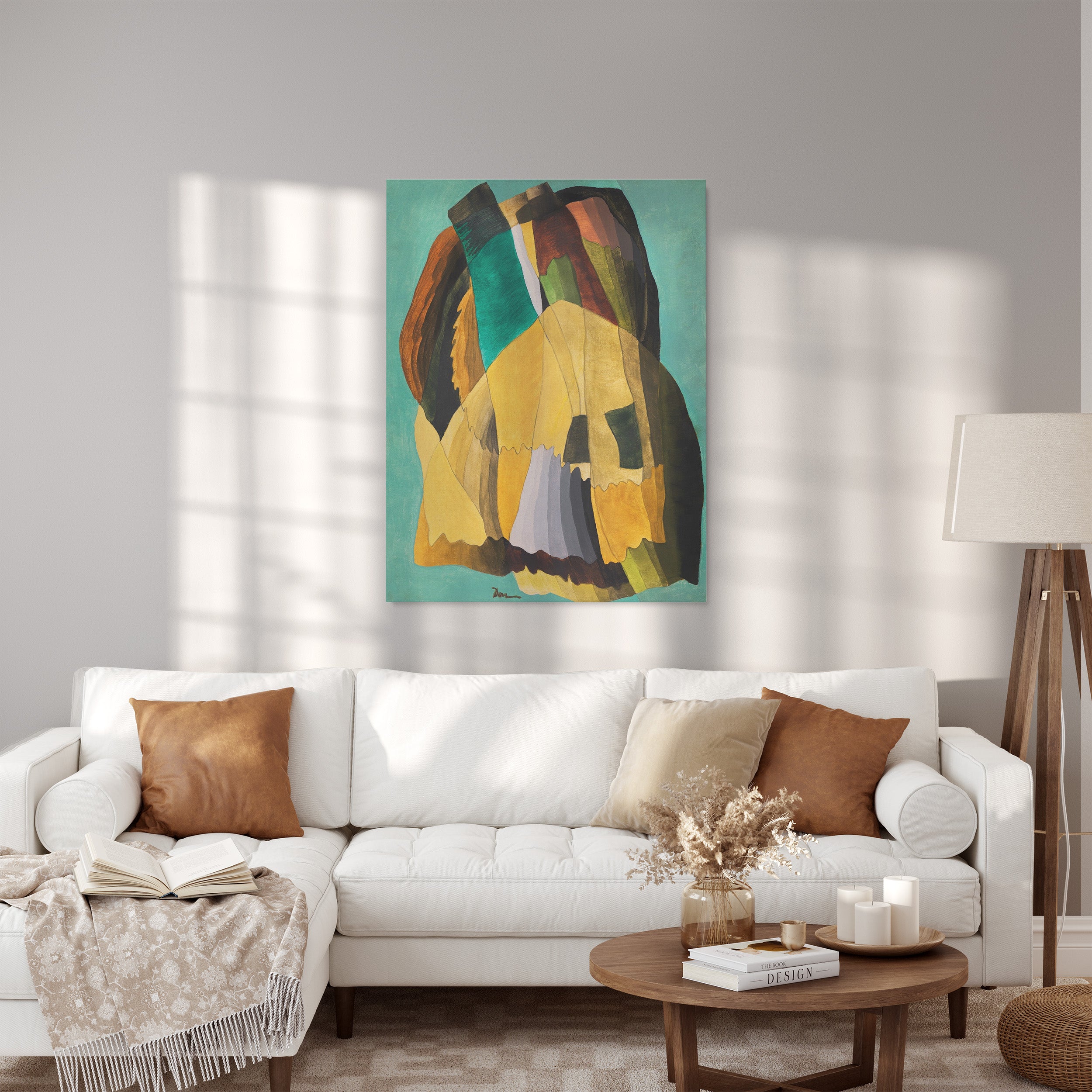 Obraz na płótnie "Droga brzegowa" - Arthur Dove - Droga brzegowa_Canvas do salonu.jpg