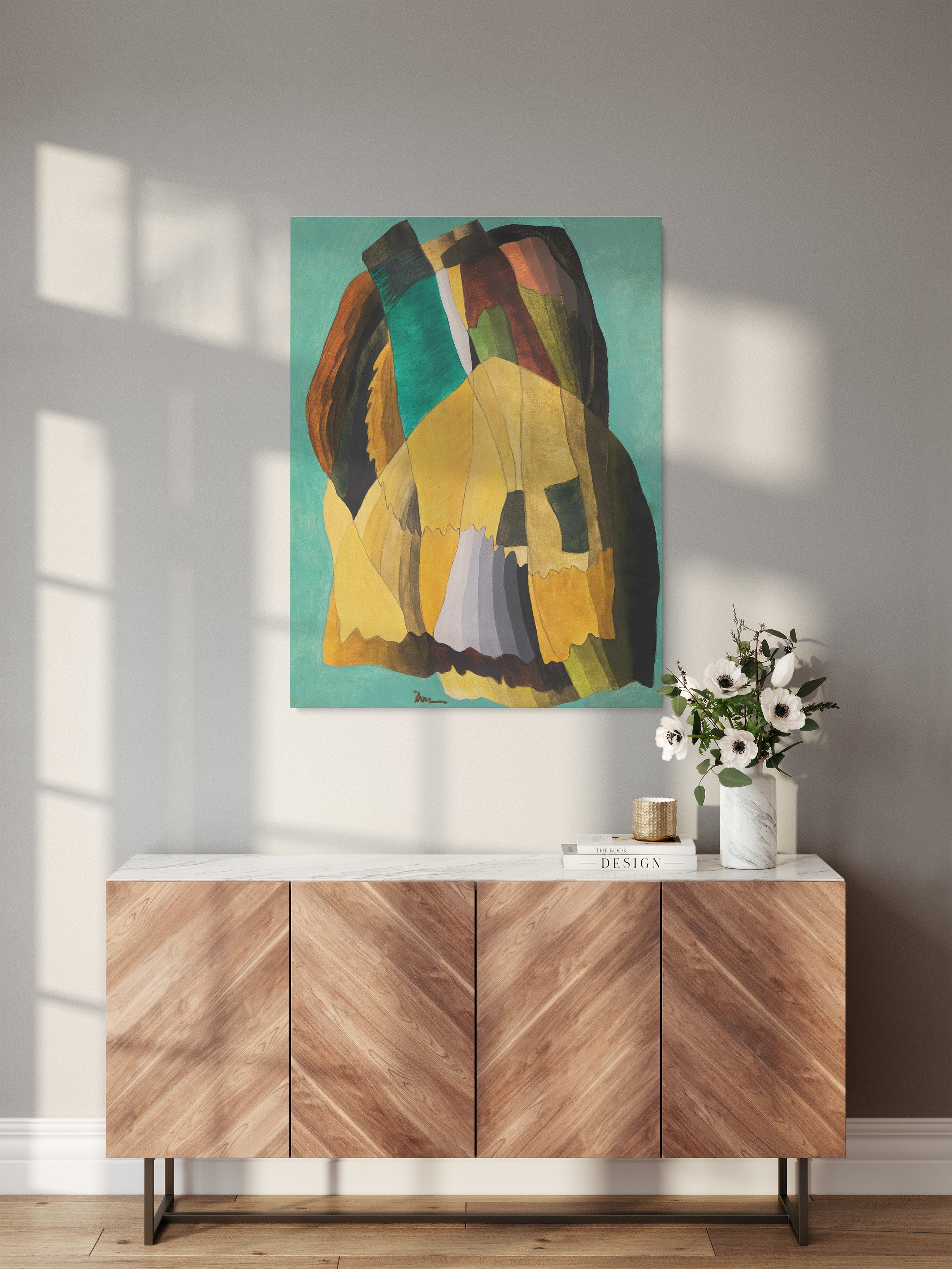 Obraz na płótnie "Droga brzegowa" - Arthur Dove - Droga brzegowa_Obraz do pokoju.jpg