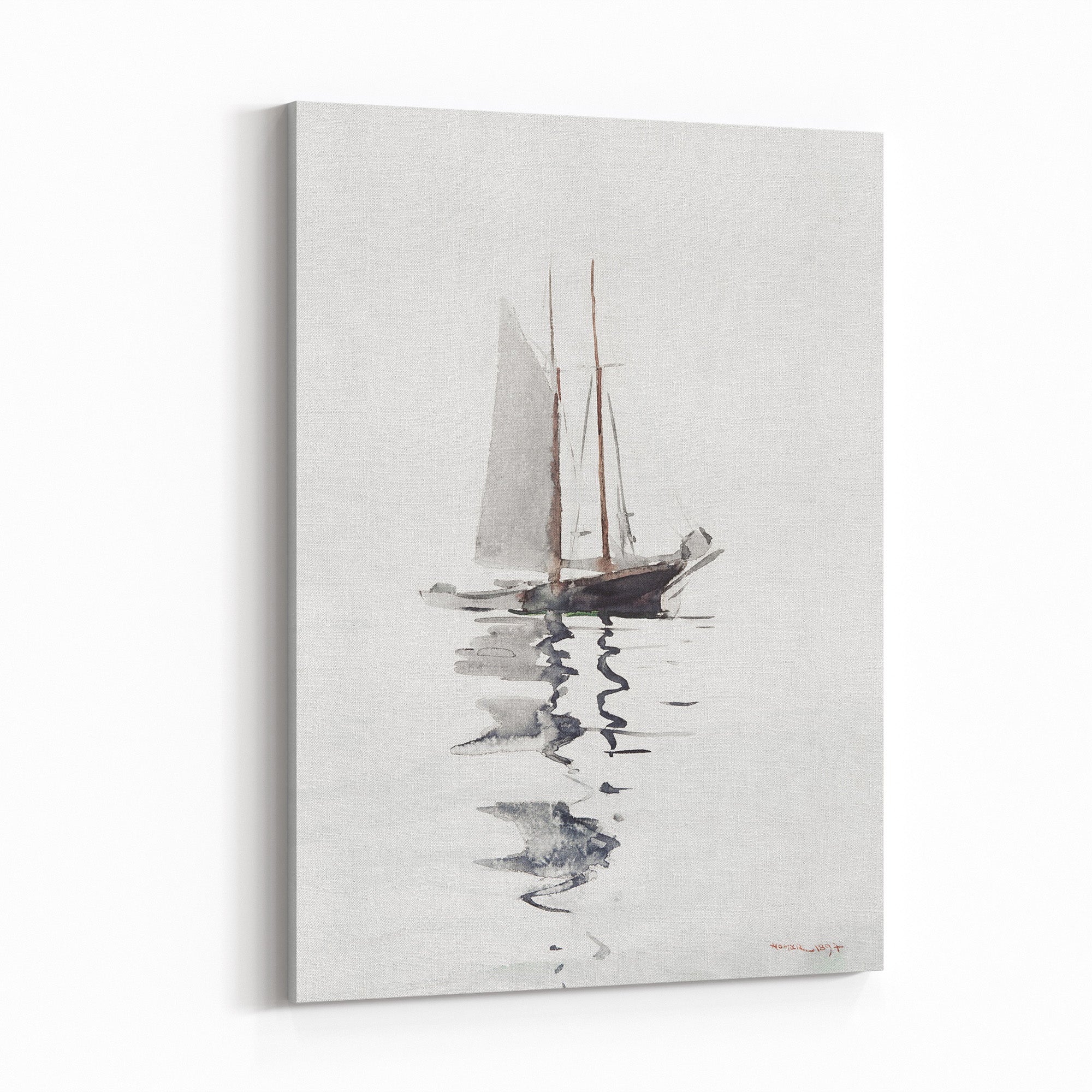 Obraz na płótnie Dwumasztowy szkuner – Morska elegancja - Dwumasztowy szkuner_Obraz na plotnie.jpg