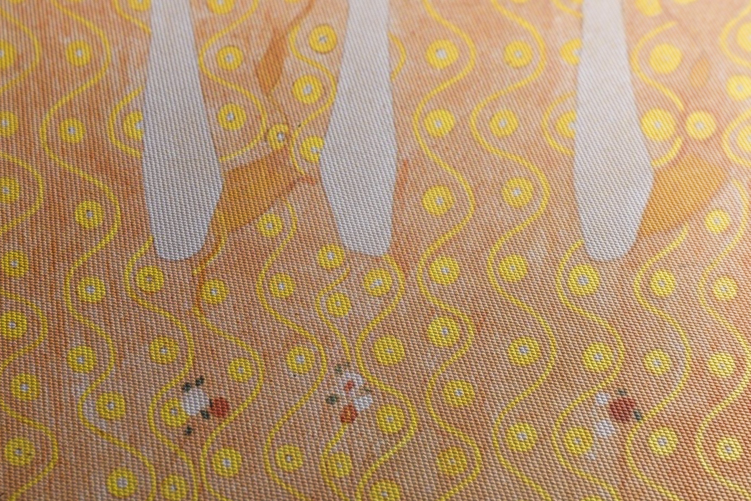 Obraz na płótnie "Fryz Beethovena" – Gustav Klimt - Fryz Beethovena_Canvas szczegol.jpg