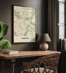 Plakat POZNAŃ - Mapa miasta