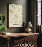 Plakat NOWY SĄCZ - Mapa miasta
