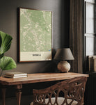 Plakat WISŁA - Mapa miasta