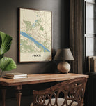 Plakat PŁOCK - Mapa miasta