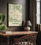 Plakat BYDGOSZCZ - Mapa miasta