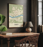Plakat TORUŃ - Mapa miasta