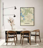 Plakat OLSZYTN - Mapa miasta