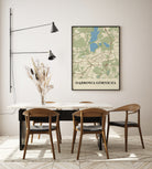 Plakat DĄBROWA GÓRNICZA - Mapa miasta
