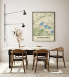 Plakat JELENIA GÓRA - Mapa miasta