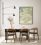Plakat RYBNIK - Mapa miasta