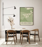 Plakat SZKLARSKA PORĘBA - Mapa miasta