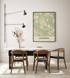 Plakat JAWORZNO - Mapa miasta