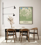 Plakat KARPACZ - Mapa miasta
