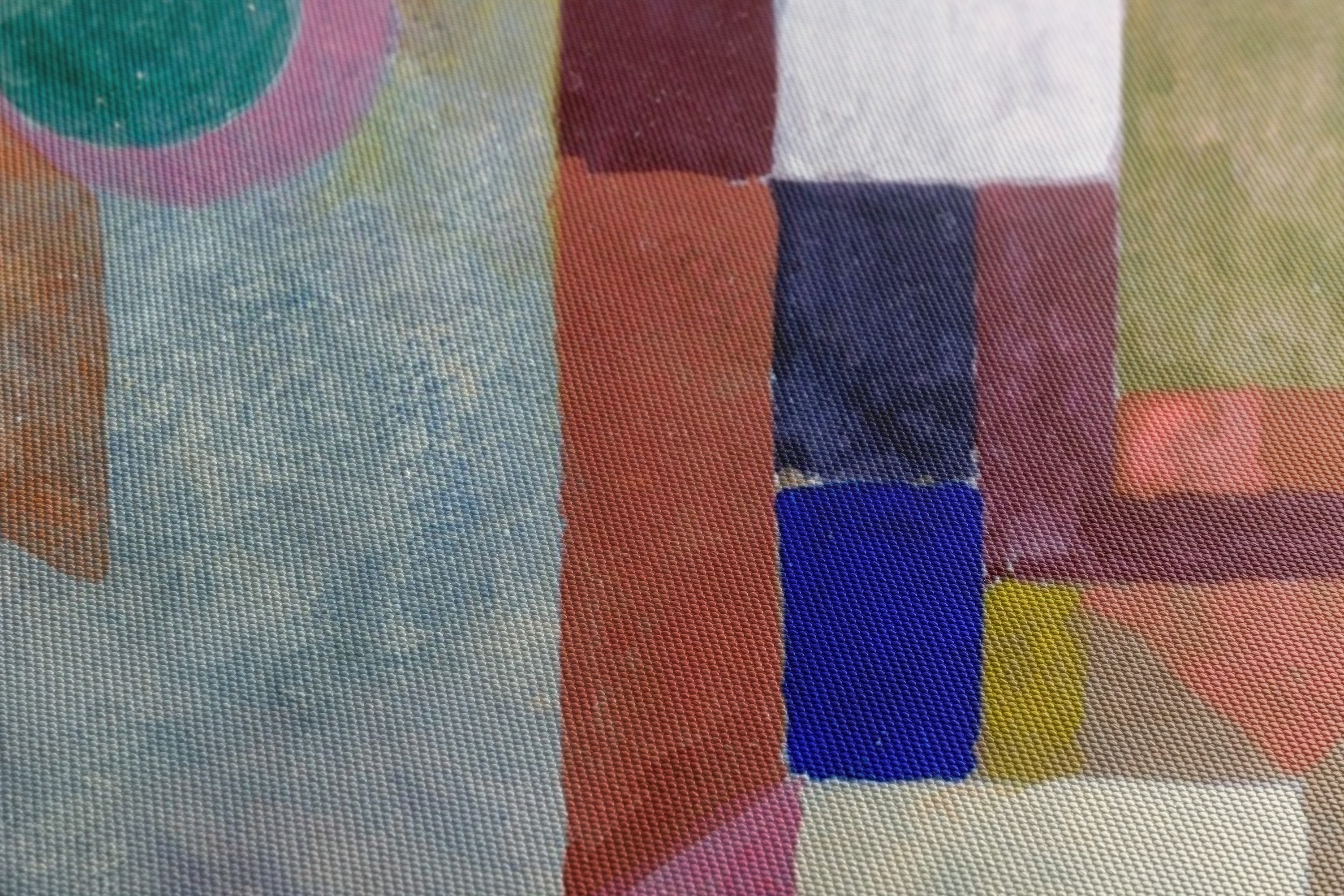 Canvas painting "Colorful Architecture" - Paul Klee - Colorful Architecture_Canvas szczegol.jpg