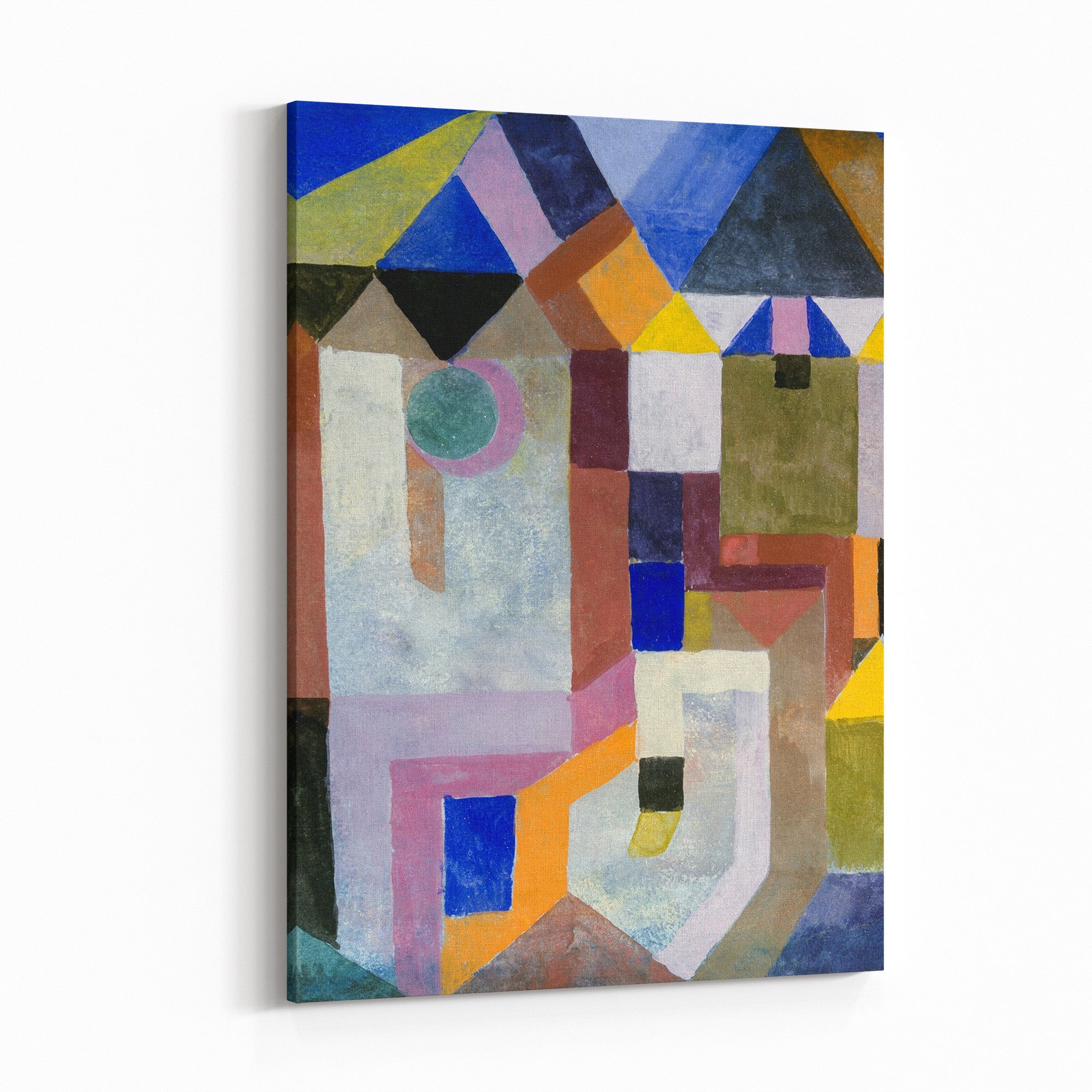 Obraz na płótnie "Kolorowa architektura" - Paul Klee - Kolorowa architektura_Obraz na plotnie.jpg