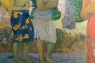 Obraz na płótnie La Orana Maria - Paul Gauguin - La Orana Maria_Canvas szczegol.jpg