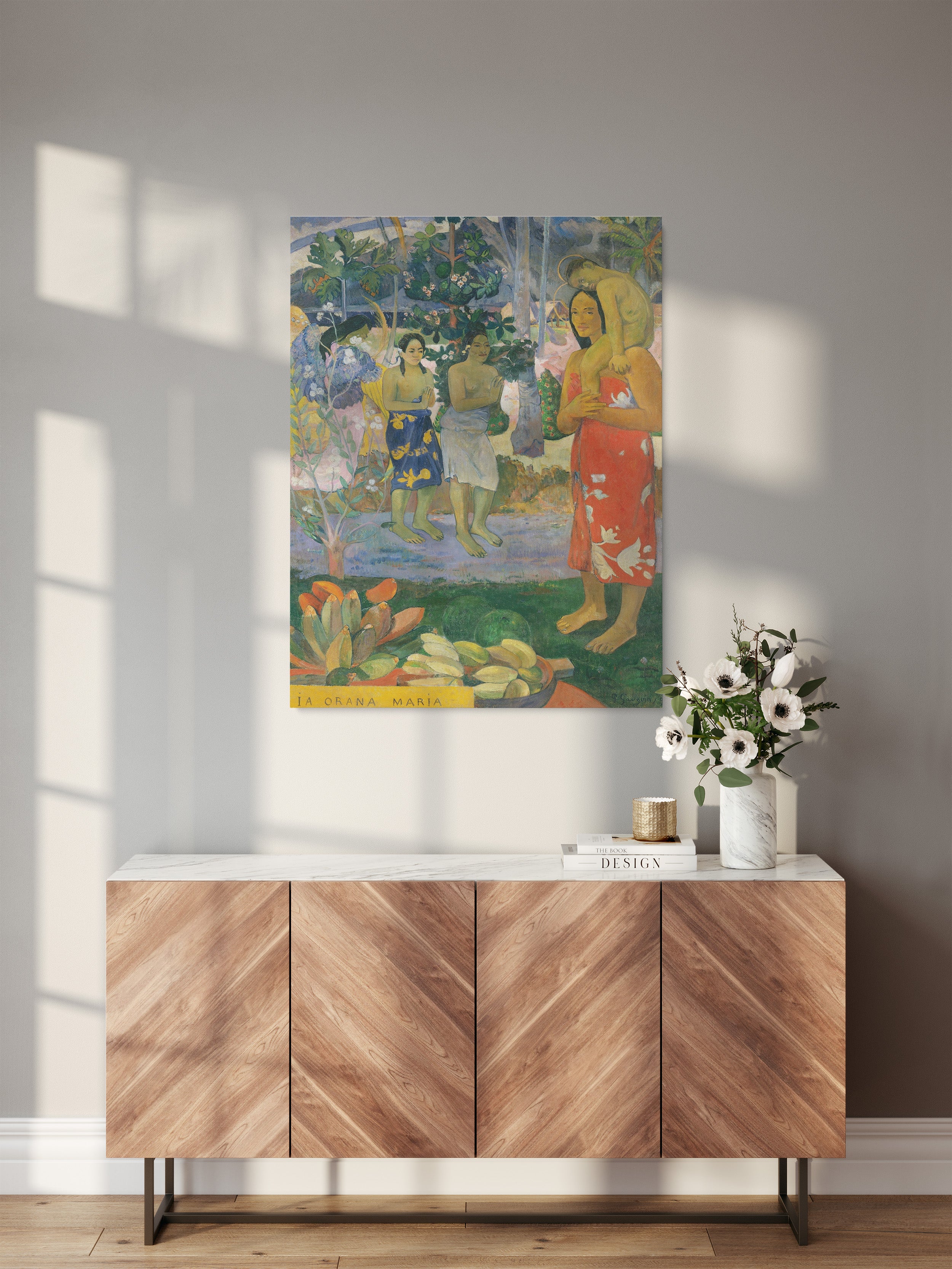 Obraz na płótnie La Orana Maria - Paul Gauguin - La Orana Maria_Obraz do pokoju.jpg