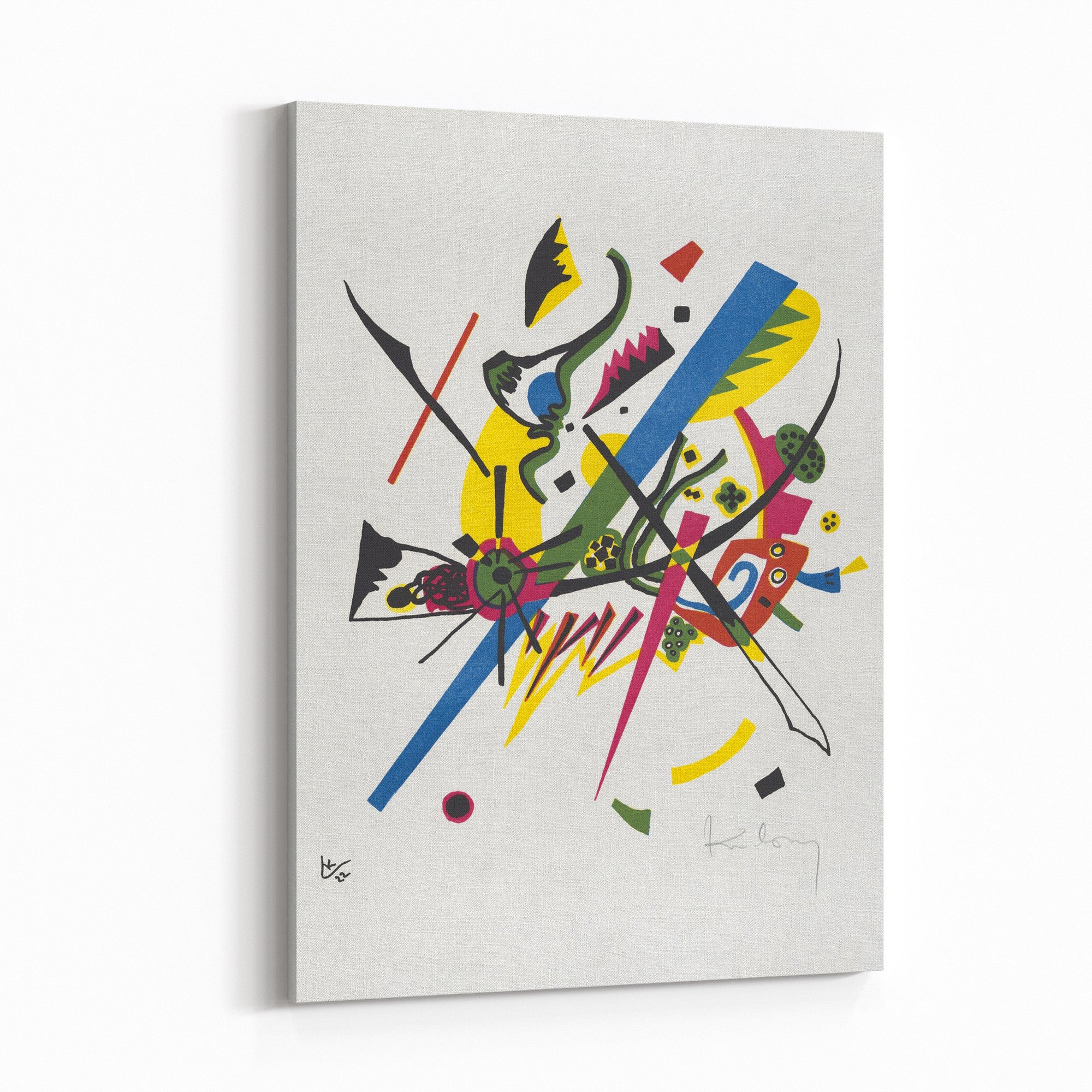 Obraz na płótnie Małe światy - Vasily Kandinsky - Male swiaty - Vasily Kandinsky_Obraz na plotnie.jpg