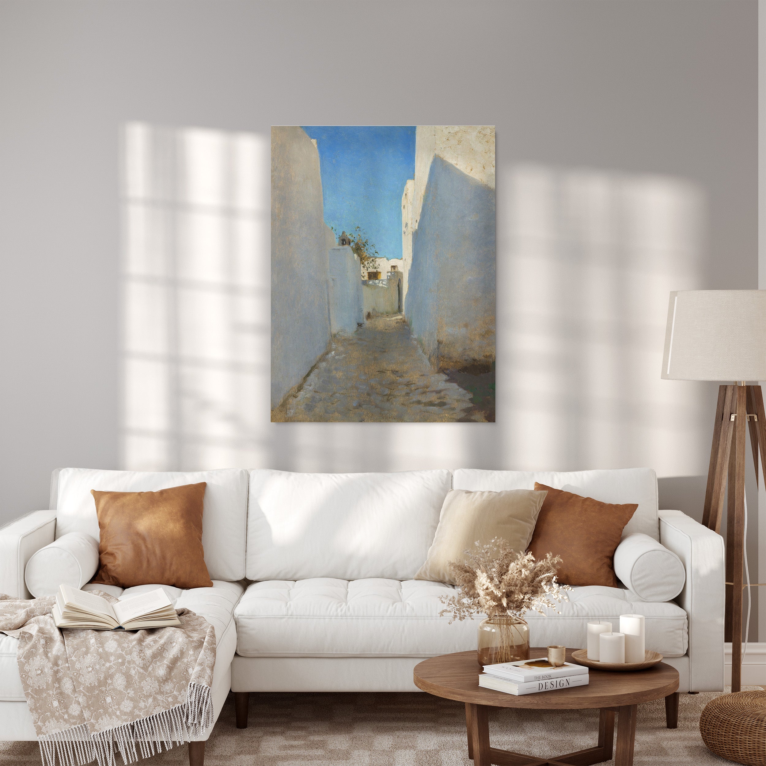 Obraz na płótnie "Marokanska scena uliczna" - Marokanska scena uliczna_Canvas do salonu.jpg