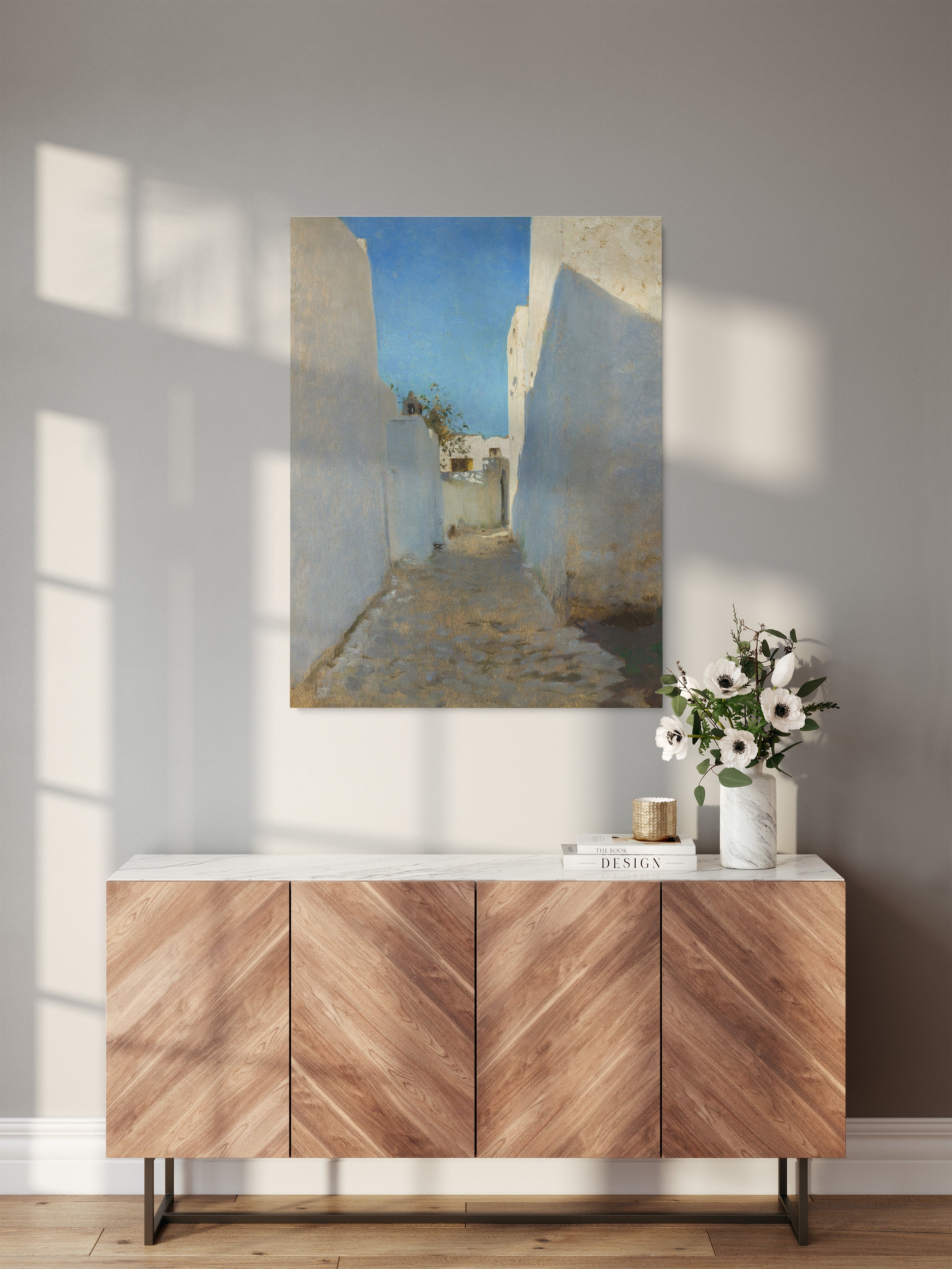 Obraz na płótnie "Marokanska scena uliczna" - Marokanska scena uliczna_Obraz do pokoju.jpg