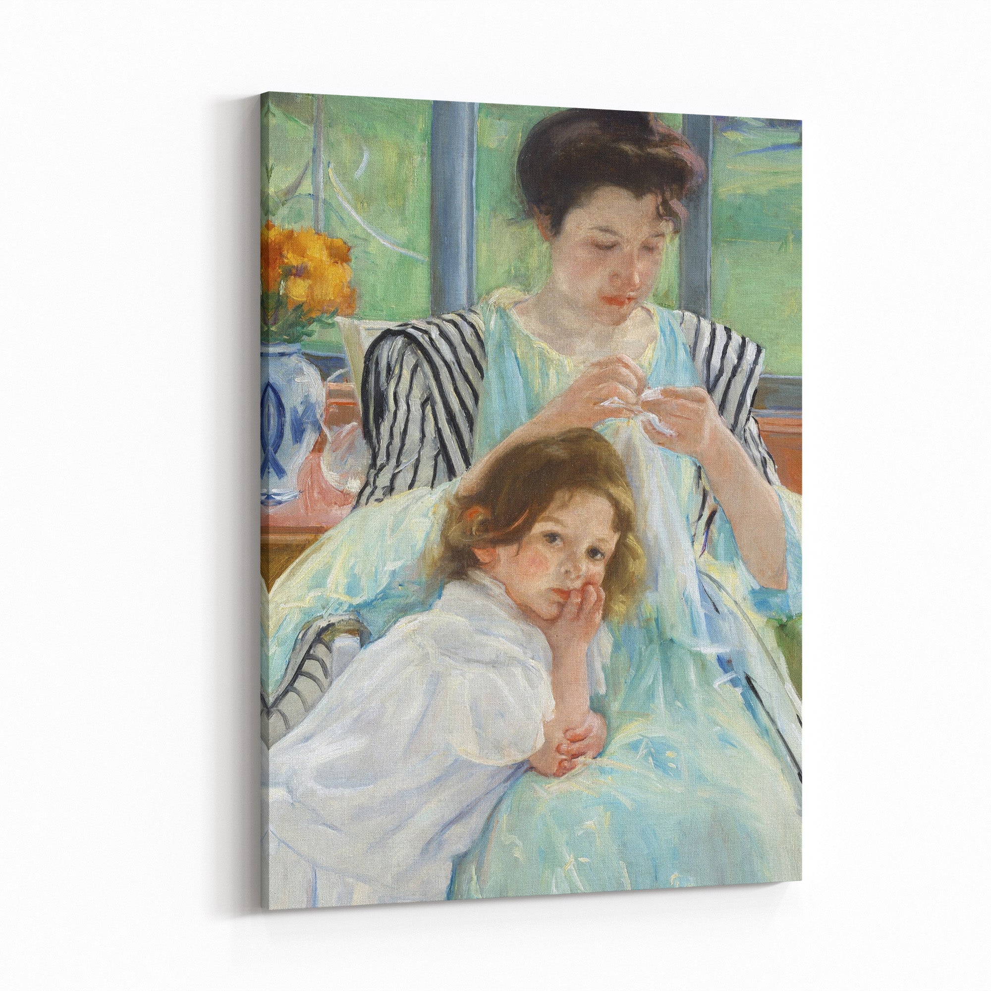 Obraz na płótnie "Młoda mama szyjąca"- Mary Cassatt - Mloda mama szyjaca_Obraz na plotnie.jpg