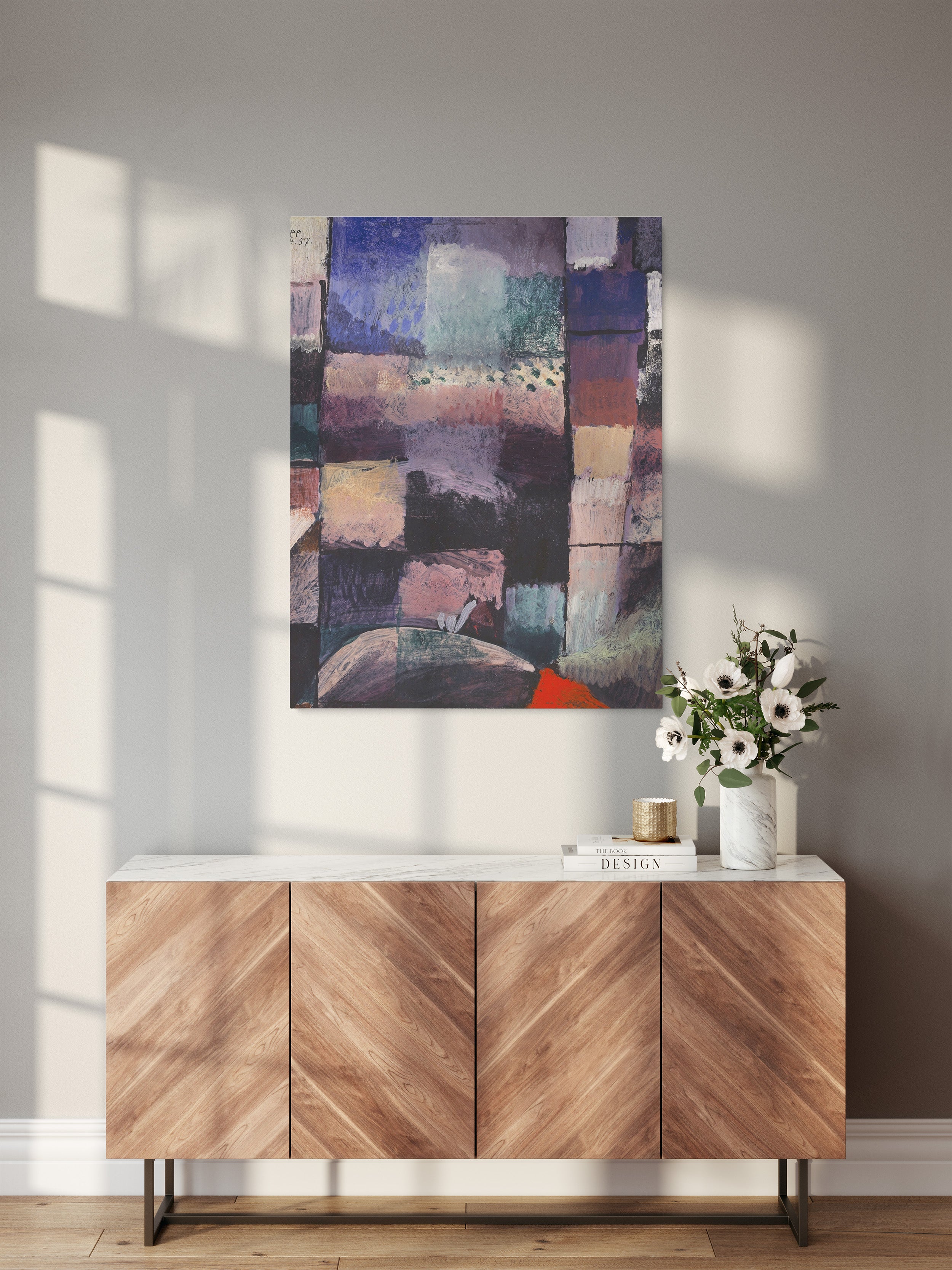 Obraz na płótnie "O motywie z Hammametu" – Paul Klee - O motywie z Hammametu_Obraz do pokoju.jpg